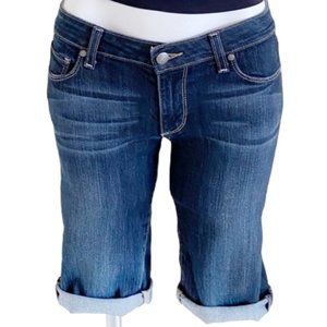 PAIGE "Canyon" Denim Jean "Bermuda" Shorts